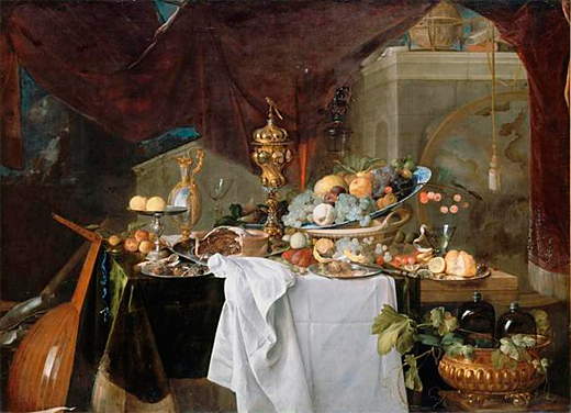 de heem nature morte au dessert